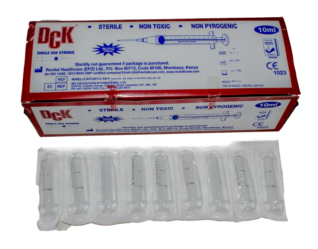 DISPOSABLE SYRINGE - 10ML