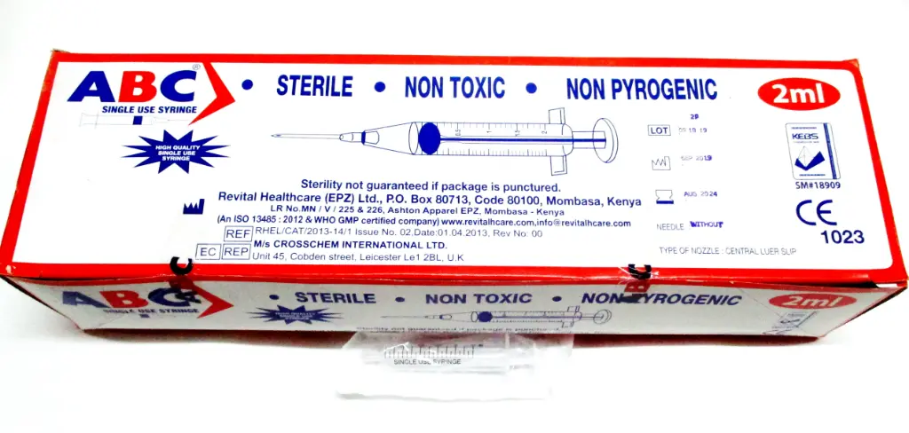 DISPOSABLE SYRINGE - 2ML