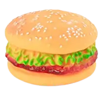 DOG TOY - HAMBURGER