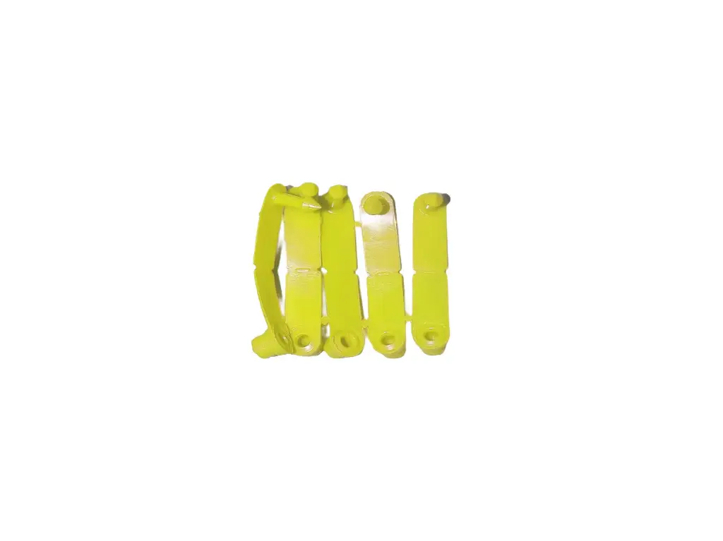 EAR TAGS - SPIKED - UNNUMBERED - YELLOW