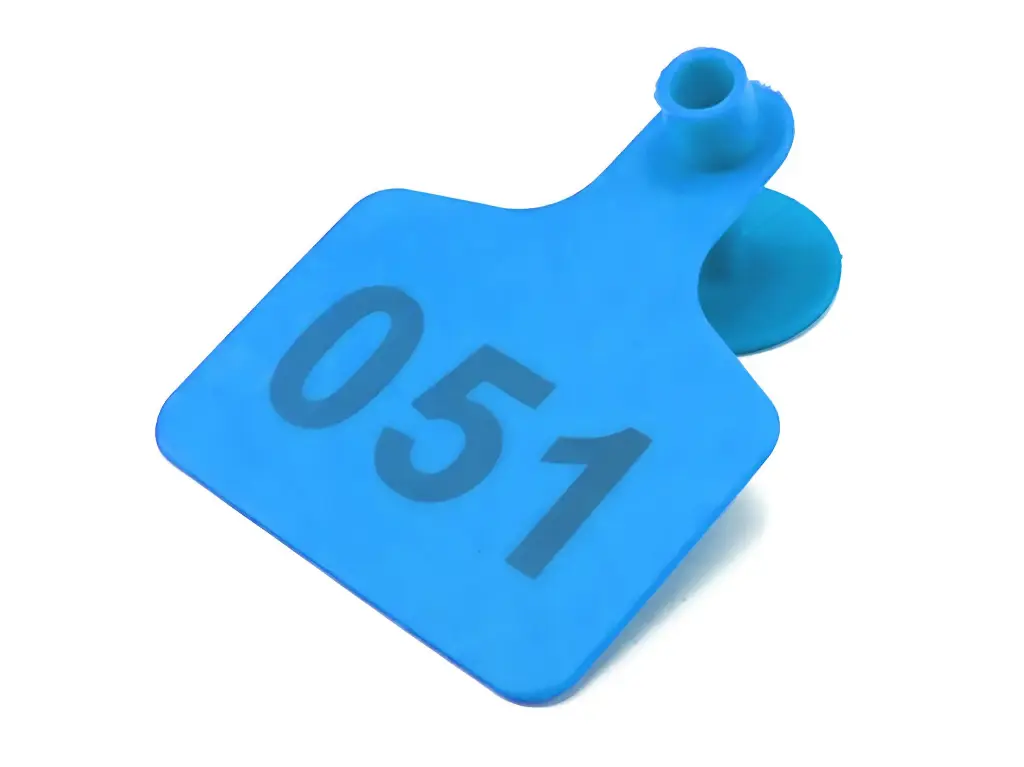 EAR TAGS - LARGE - NUMBERED - BLUE - PALVET