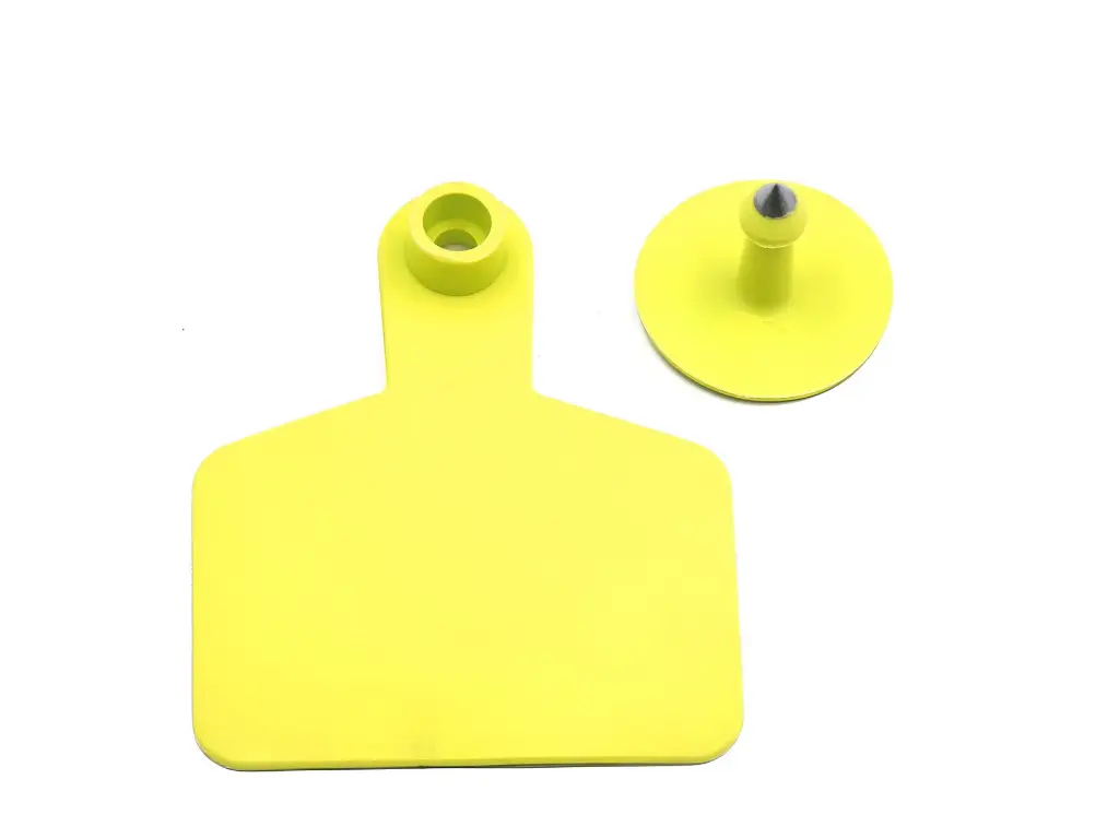 EAR TAGS - LARGE - UNNUMBERED - YELLOW - PALVET