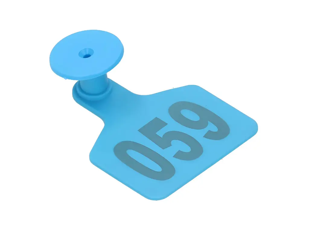 EAR TAGS - MEDIUM - NUMBERED - BLUE - PALVET