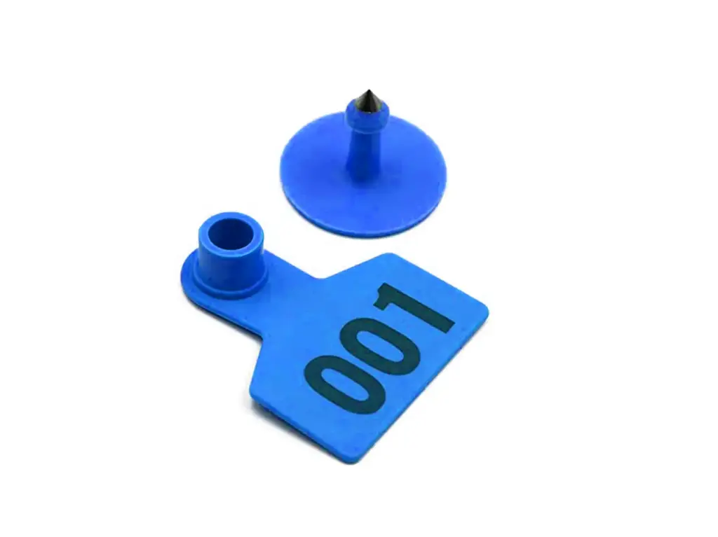 EAR TAGS - SMALL - NUMBERED - BLUE - PALVET