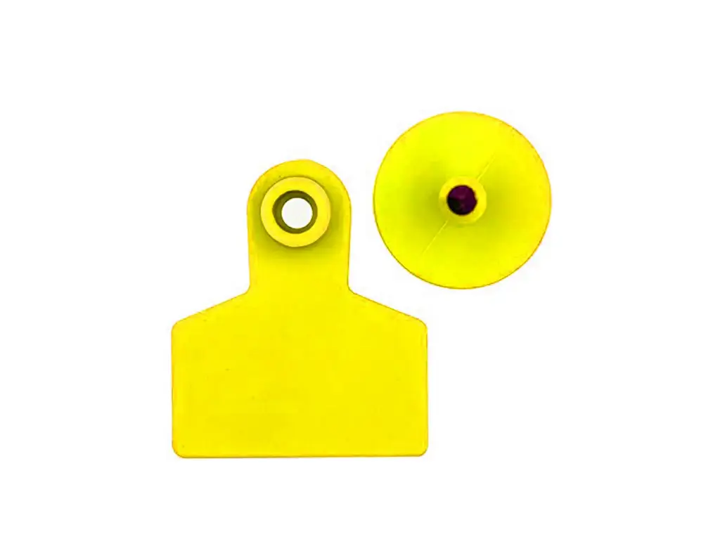 EAR TAGS - SMALL - UNNUMBERED - YELLOW - PALVET