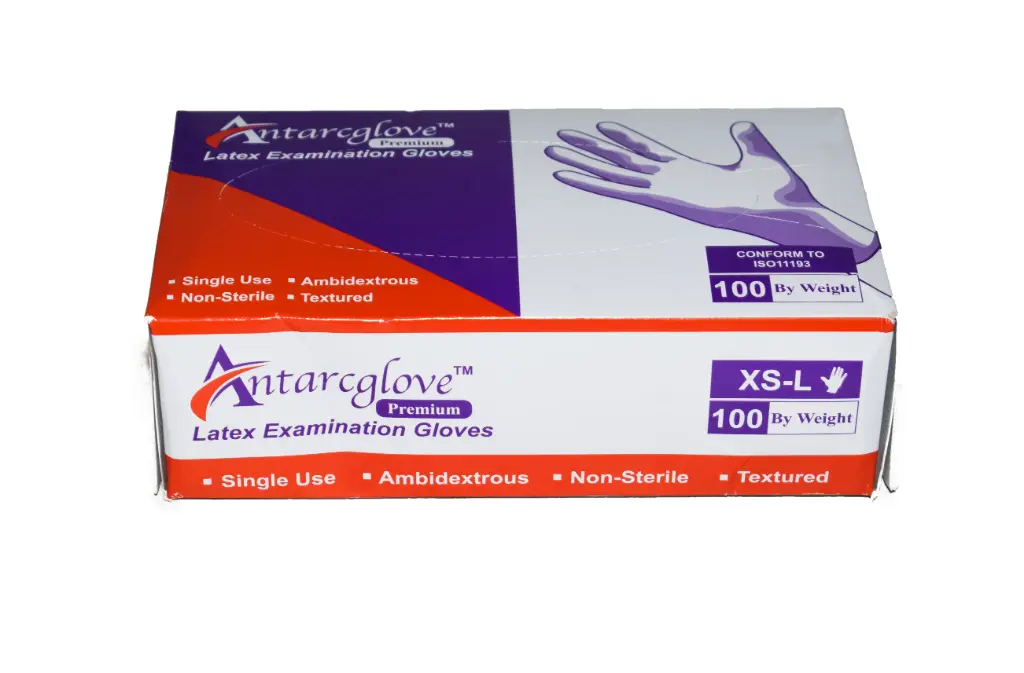LATEX GLOVES - MEDIUM - POWDERED