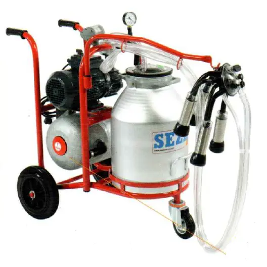 MILKING MACHINE - ALUMINUM BUCKET - PLS1 EXP