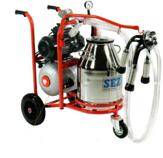 MILKING MACHINE - S/S BUCKET - PLS 1