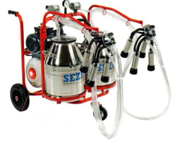 MILKING MACHINE - S/S BUCKET - PLS 2 EXP