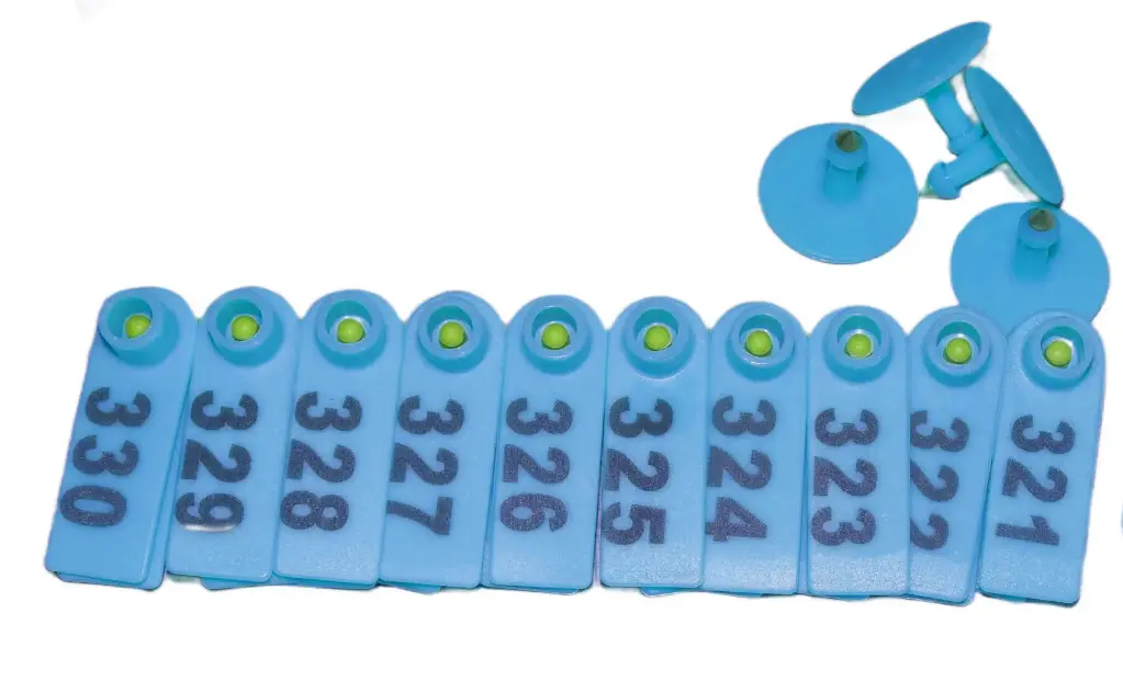 TIP TAGS - NUMBERED - BLUE
