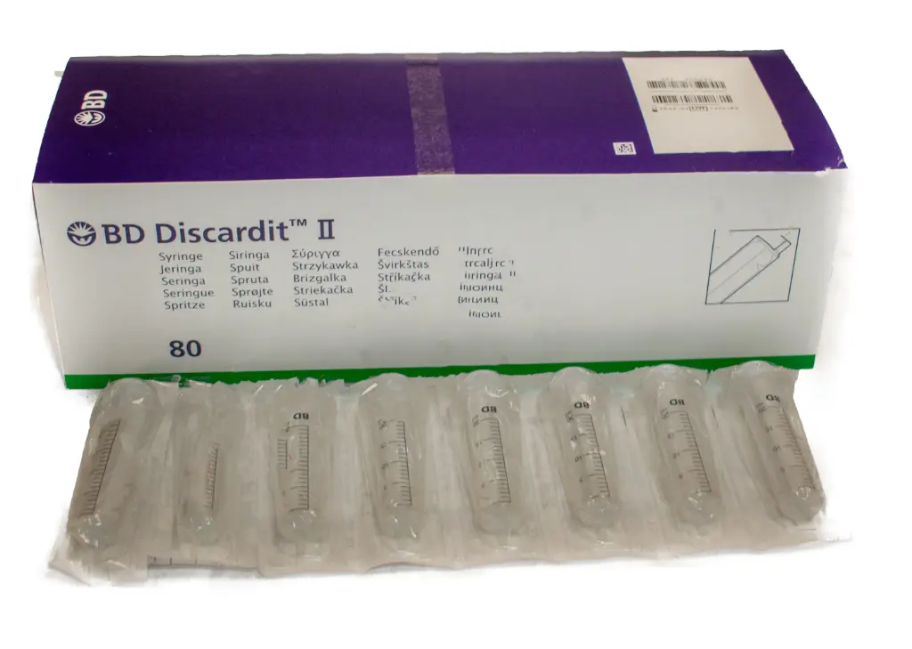 DISPOSABLE SYRINGE - 20ML - BD