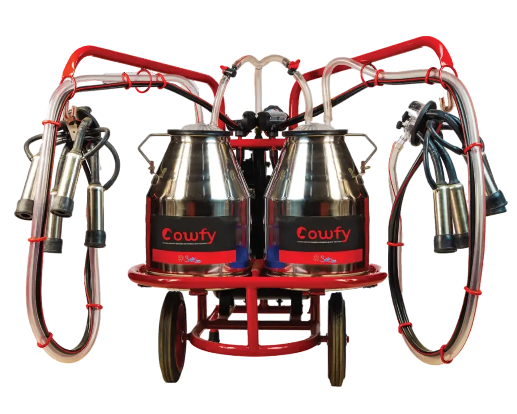 COWFY DOUBLE MILKING MACHINE FOR COWS - TY-3