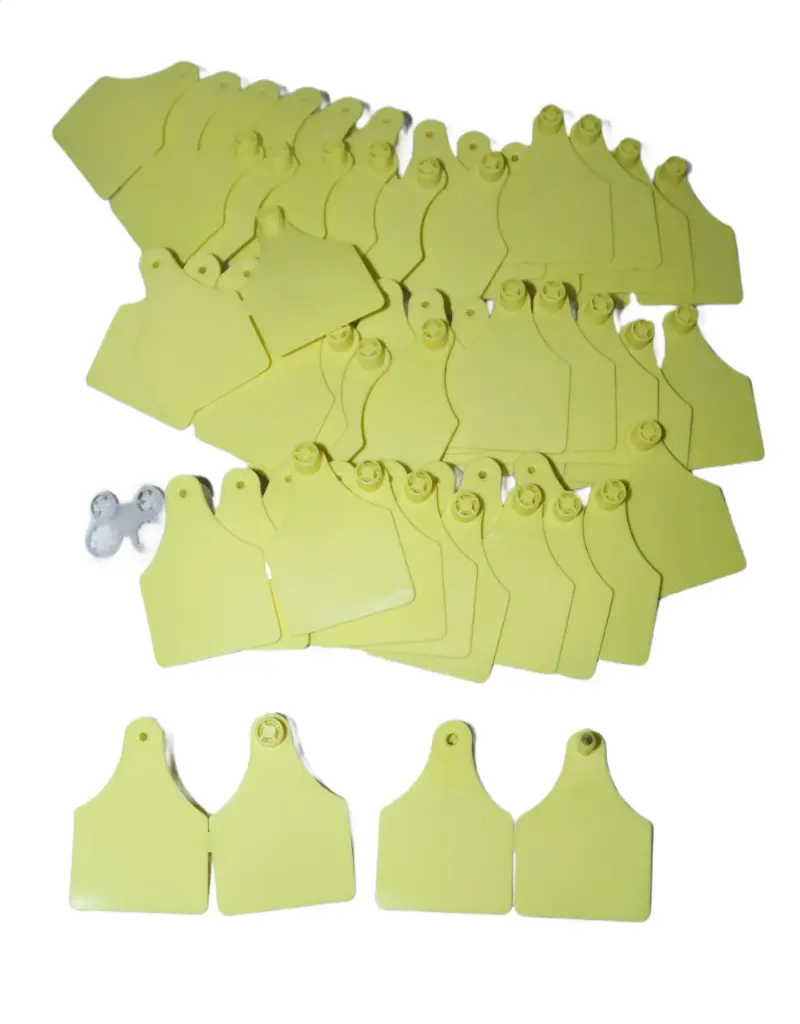 TWIN TAGS - YELLOW