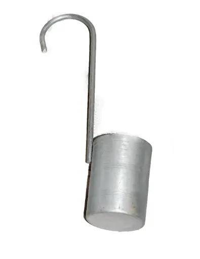 ALUMINIUM MILK SCOOP -  1/2L
