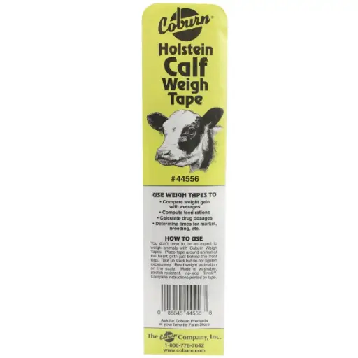 HOLSTEIN CALF WEIGH TAPE
