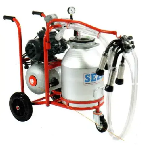 MILKING MACHINE - ALUMINUM BUCKET - PLS1 EXP