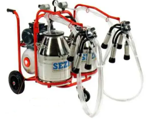 MILKING MACHINE - S/S BUCKET - PLS 2 EXP