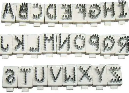 TATTOOING DIGITS - A-Z