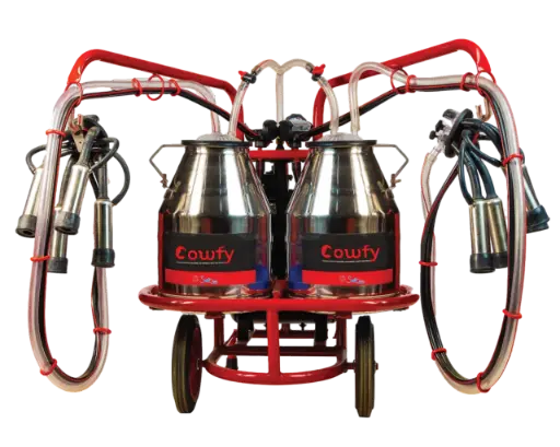 COWFY DOUBLE MILKING MACHINE FOR COWS - TY-3