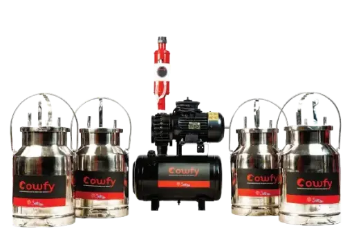 COWFY FOUR BUCKET MILKING MACHINE - FMM-05