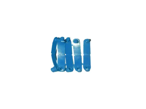 EAR TAGS - SPIKED - UNNUMBERED - BLUE